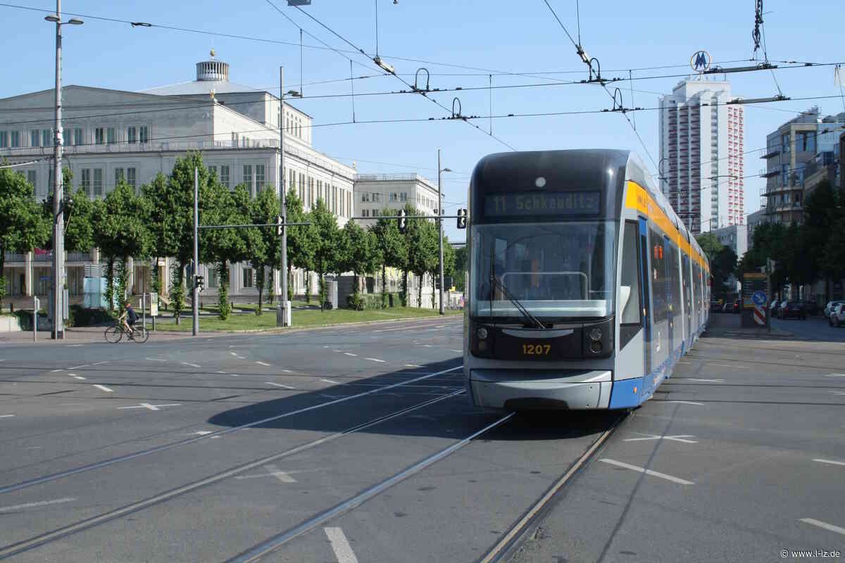 Mit Beginn der Herbstferien am 12. Oktober: Die Gleiskreuzung Augustusplatz wird zur Baustelle
