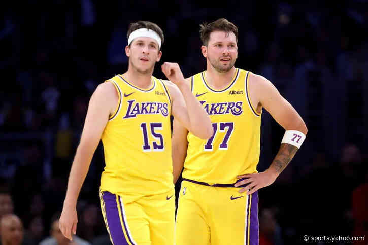 Luka Doncic and Austin Reaves show why they click in Lakers' preseason win