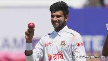 Bangladesh opt to bat and pick Nayeem Hasan