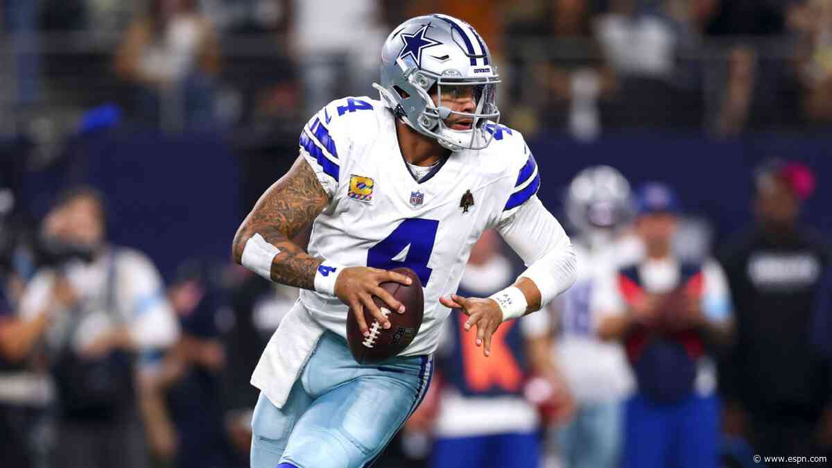 Prescott irked by stadium worker's call-out after Cowboys' loss at home