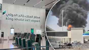 Leeg passagiersvliegtuig in brand na door Houthi’s geclaimde aanval op Saoedi-Arabië