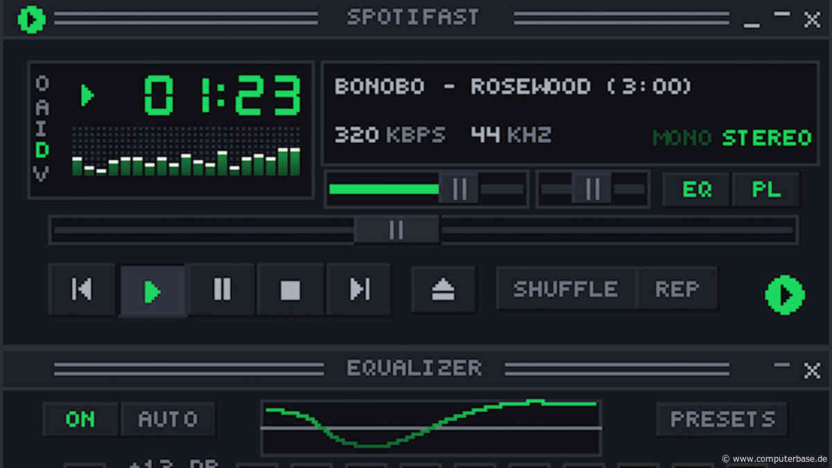 Spotify-Alternative: Spotifast bringt Winamp zurück und spart RAM