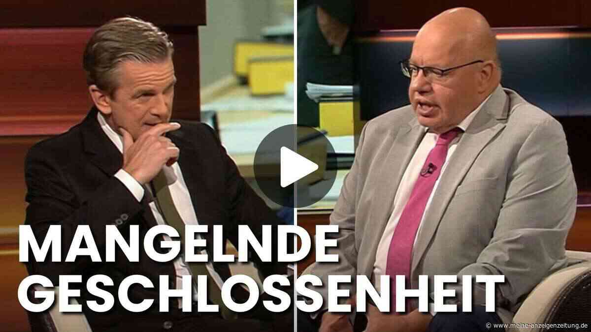 CDU-Mann Altmaier nennt Brandmauer-Begriff „problematisch“ - da wird Lanz stutzig