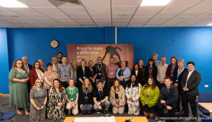 Shropshire Council celebrates apprenticeship success