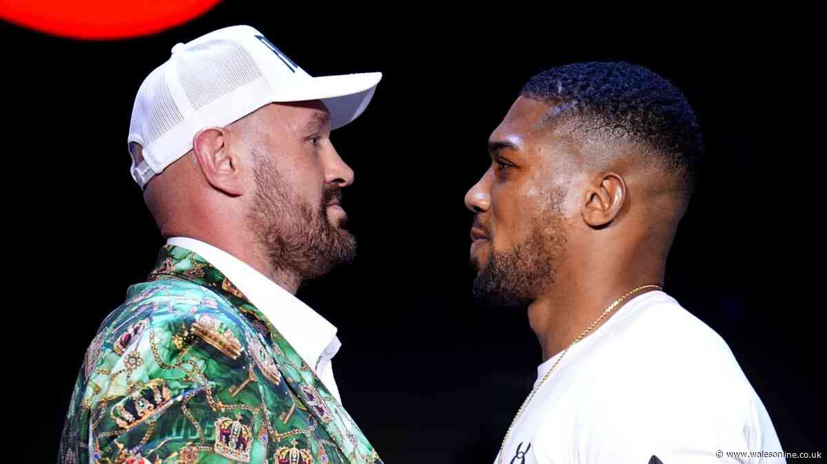 How to buy Tyson Fury vs Anthony Joshua tickets as sale starts today