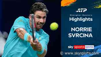Norrie loses to qualifier Svrcina in first round at Shanghai