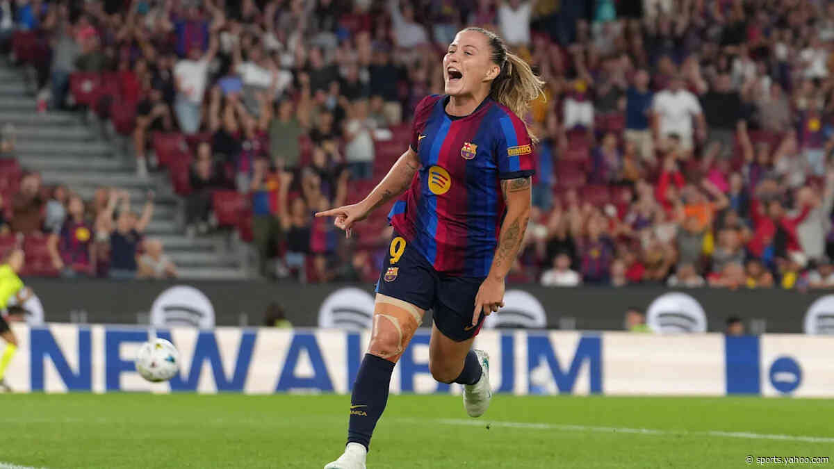 Liga F match-day 6 results: Pina on fire as Barcelona put seven past Real Madrid in front of record crowd