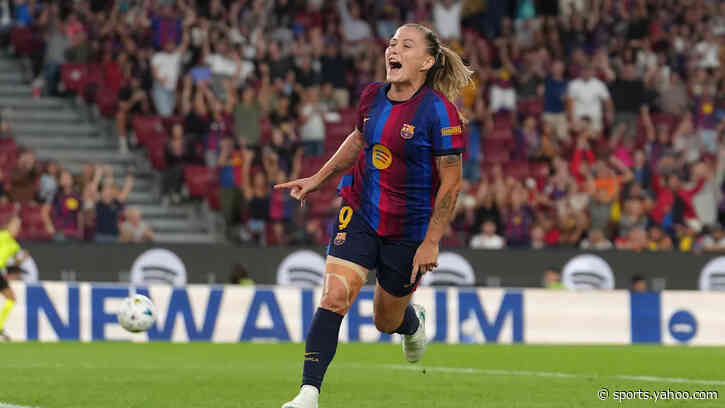 Liga F match-day 6 results: Pina on fire as Barcelona put seven past Real Madrid in front of record crowd