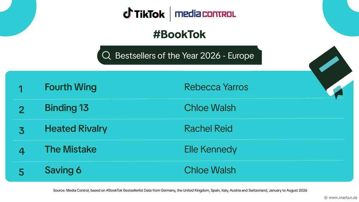 Fantasy-Roman „Fourth Wing” schwingt sich auf #BookTok-Thron