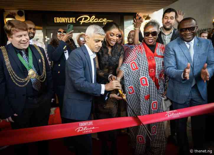 London Mayor, Sadiq Khan Opens Mo Abudu’s EbonyLife Place in London, Hails Hub as Home for African Creativity