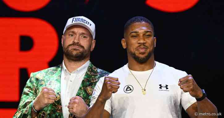 How to buy Tyson Fury vs Anthony Joshua tickets today as general sale begins