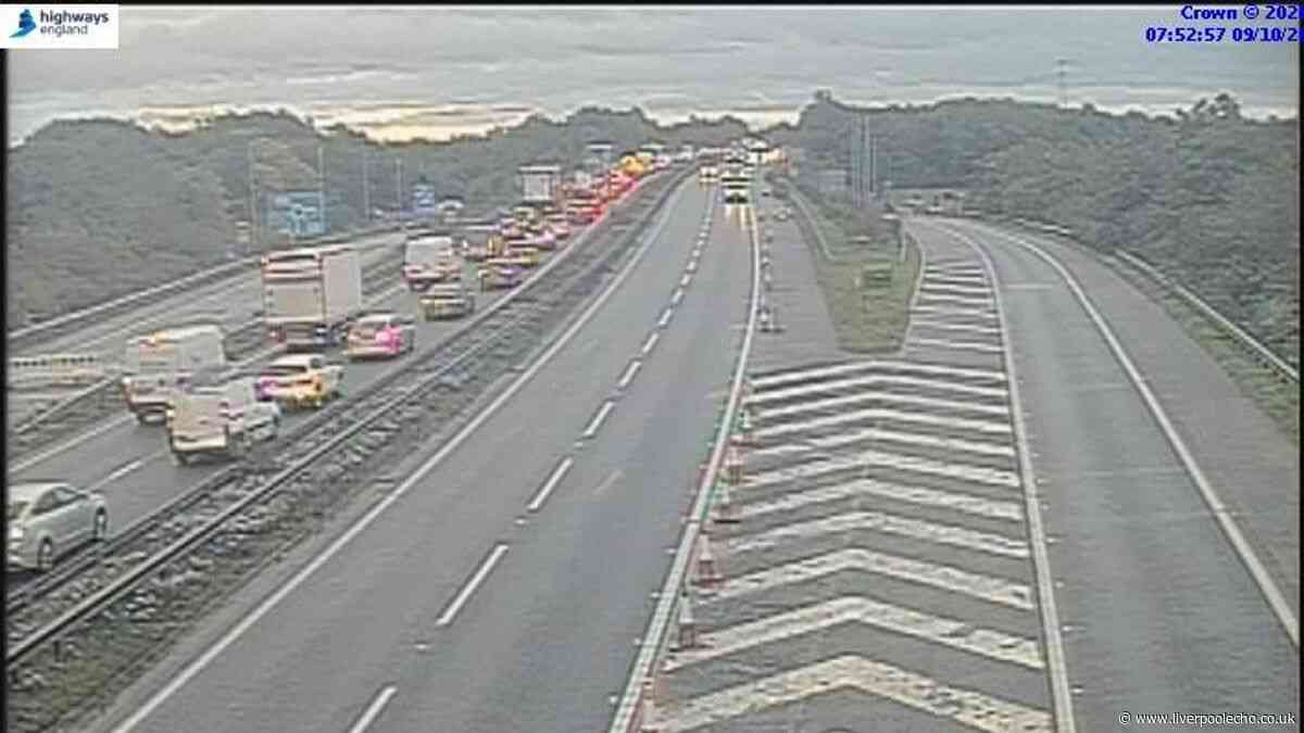 Knowsley Expressway traffic recap as crash causes severe delays