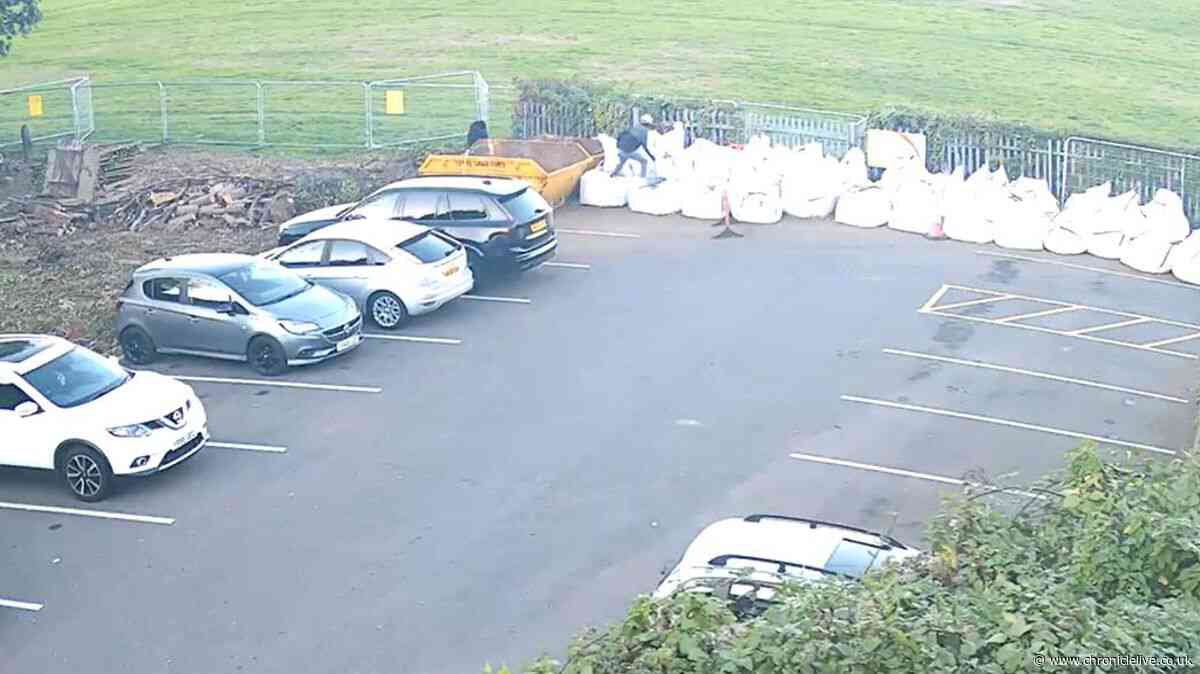 Masked intruders storm hospice grounds in broad daylight before neighbour intervened