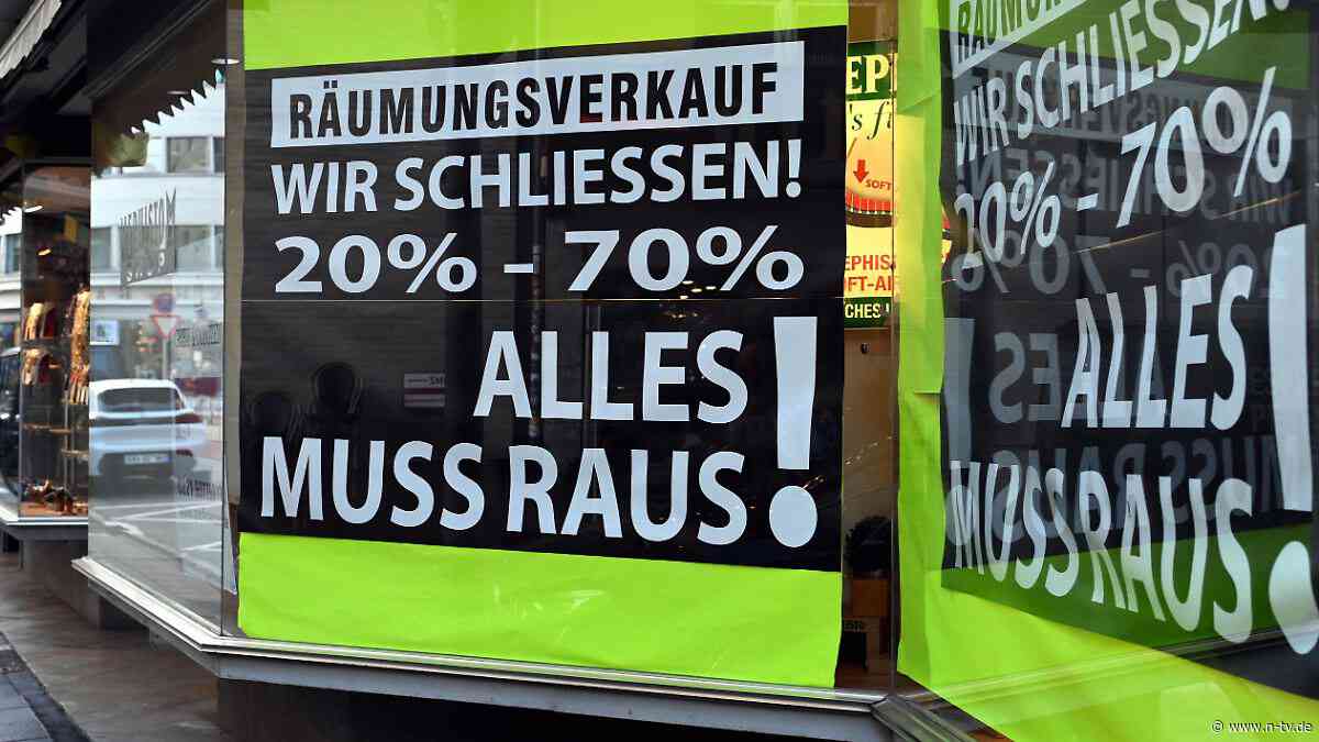 Insolvenzen auf 13-Jahres-Hoch : Alle 19 Minuten geht eine deutsche Firma pleite