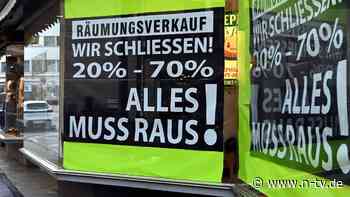 Insolvenzen auf 13-Jahres-Hoch : Alle 19 Minuten geht eine deutsche Firma pleite