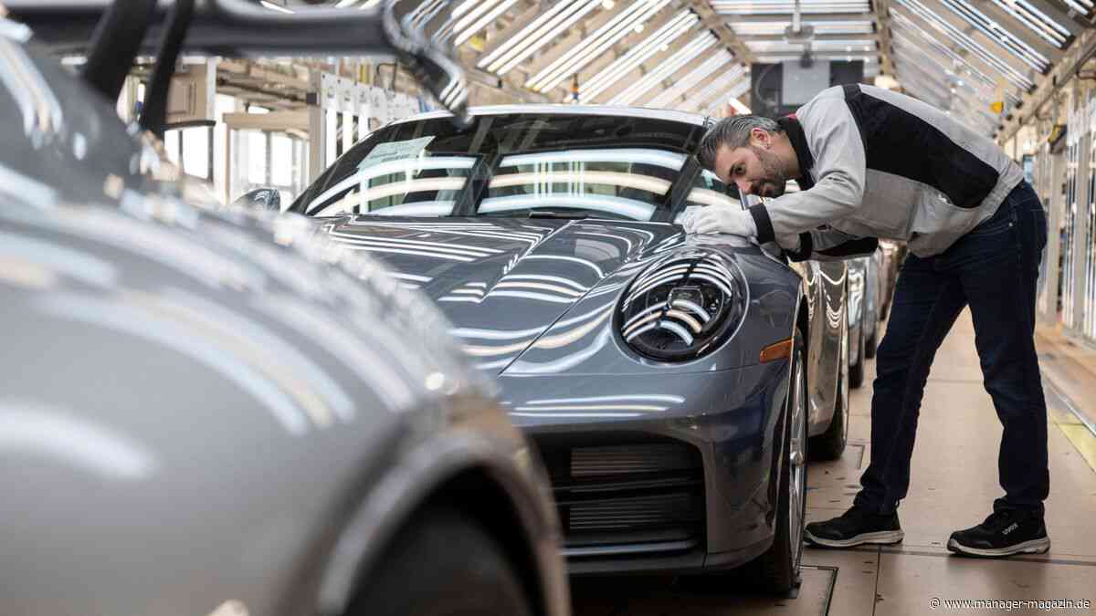 Porsche: Absatz bricht bis September weltweit um 16 Prozent ein