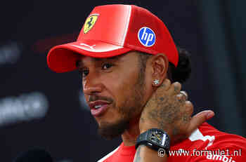 Lewis Hamilton mist ouderwetse regenraces: ‘Jonge coureurs zijn steeds voorzichtiger’
