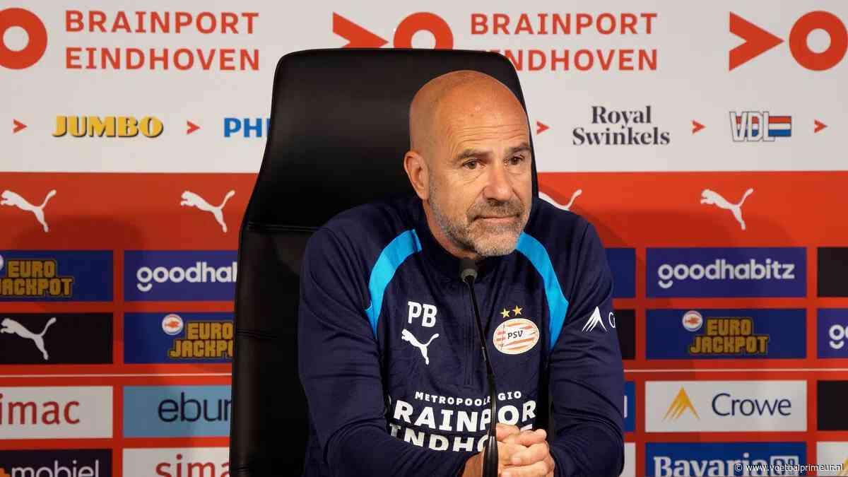 Bosz maakt zich geen zorgen om druk speelschema PSV: 'Dit is wat we willen'