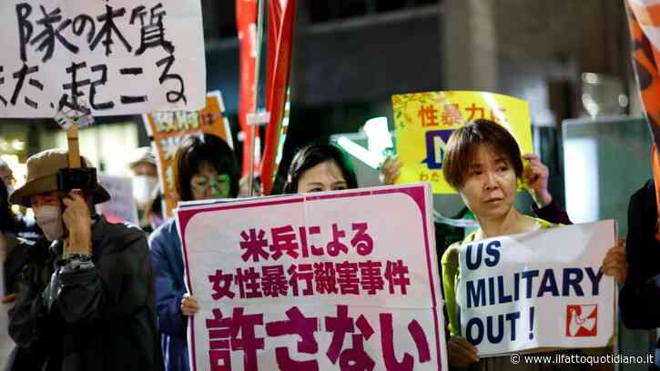 Marine arrestato per l’omicidio di una donna a Okinawa: nuove proteste in Giappone contro le basi militari Usa