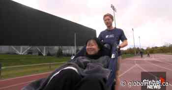 Montreal couple takes on marathon together following ALS diagnosis