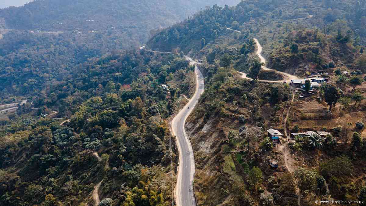 Four students dead in Nepal after school bus plunges 650ft in horror crash
