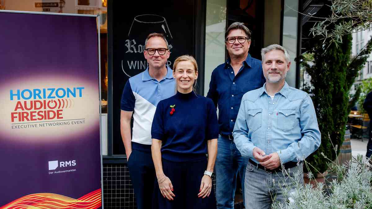 Networking Event: Das war das HORIZONT Audio Fireside in Düsseldorf