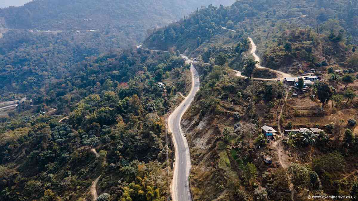 Five dead in horror Nepal school bus crash after 650ft plunge down deathly slope