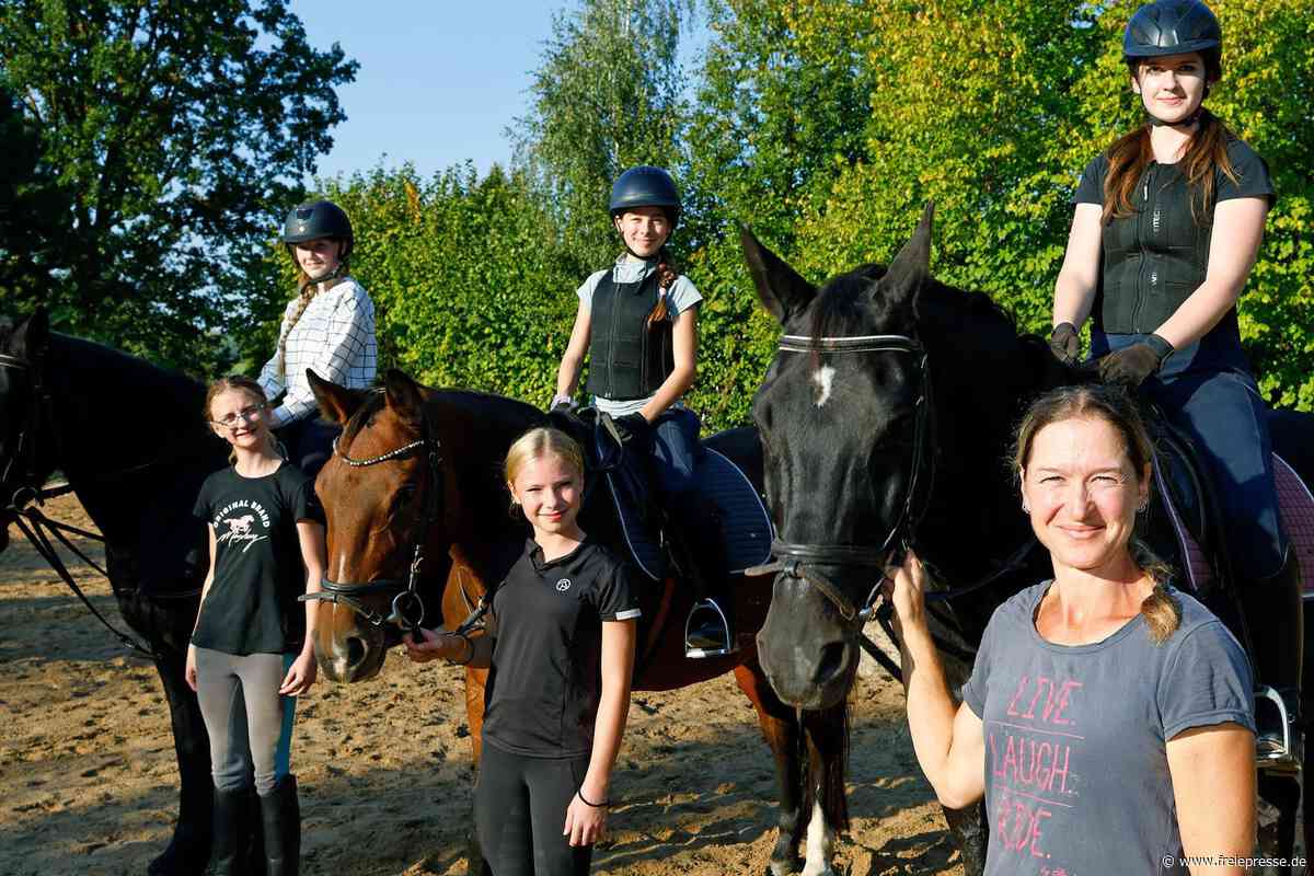 Erfahrene Reiterin tauscht beim Breitensporttag in Oberlungwitz die Rollen