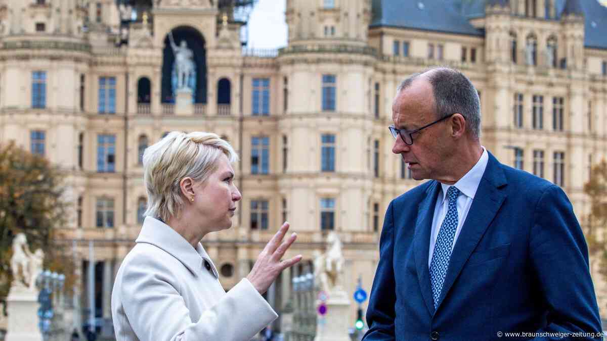 Merz soll auf Schwesig losgegangen sein – SPD-Frau ließ Kanzler einfach stehen