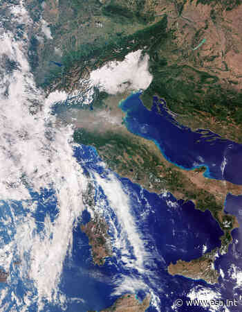 Sentinel-3C stuurt eerste beelden van de aarde terug