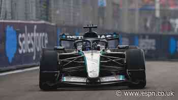 Russell quickest in sole Singapore practice