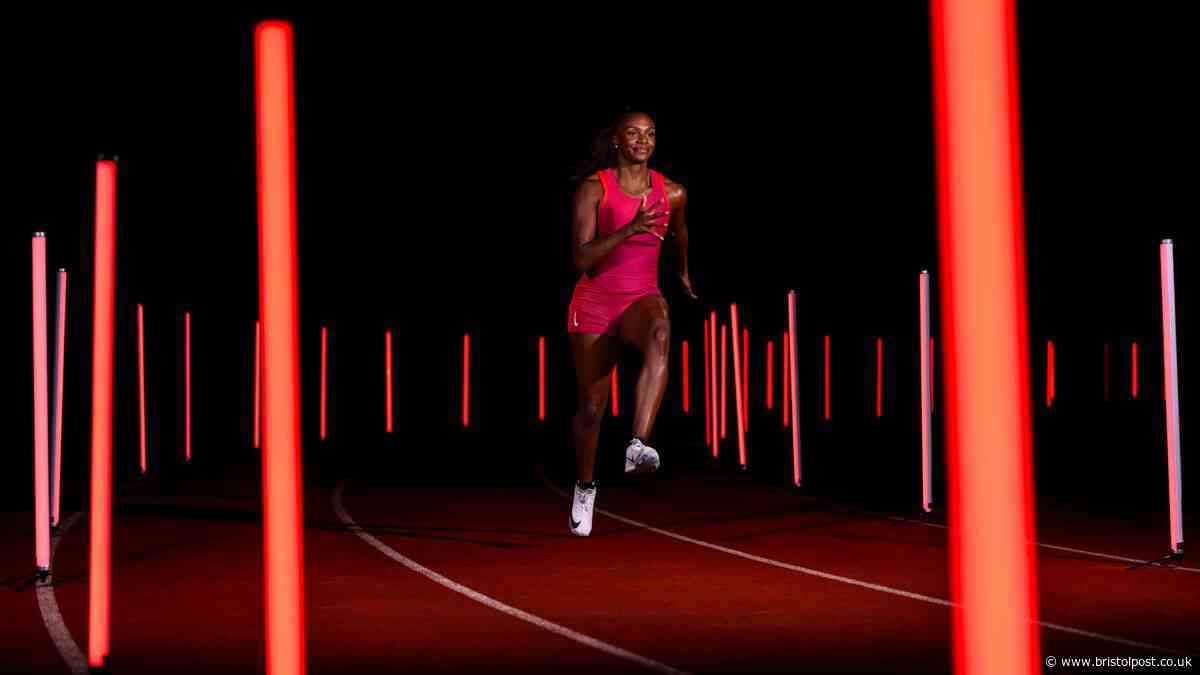 Dina Asher-Smith races Vodafone's super fast new mobile plan in the ultimate speed test