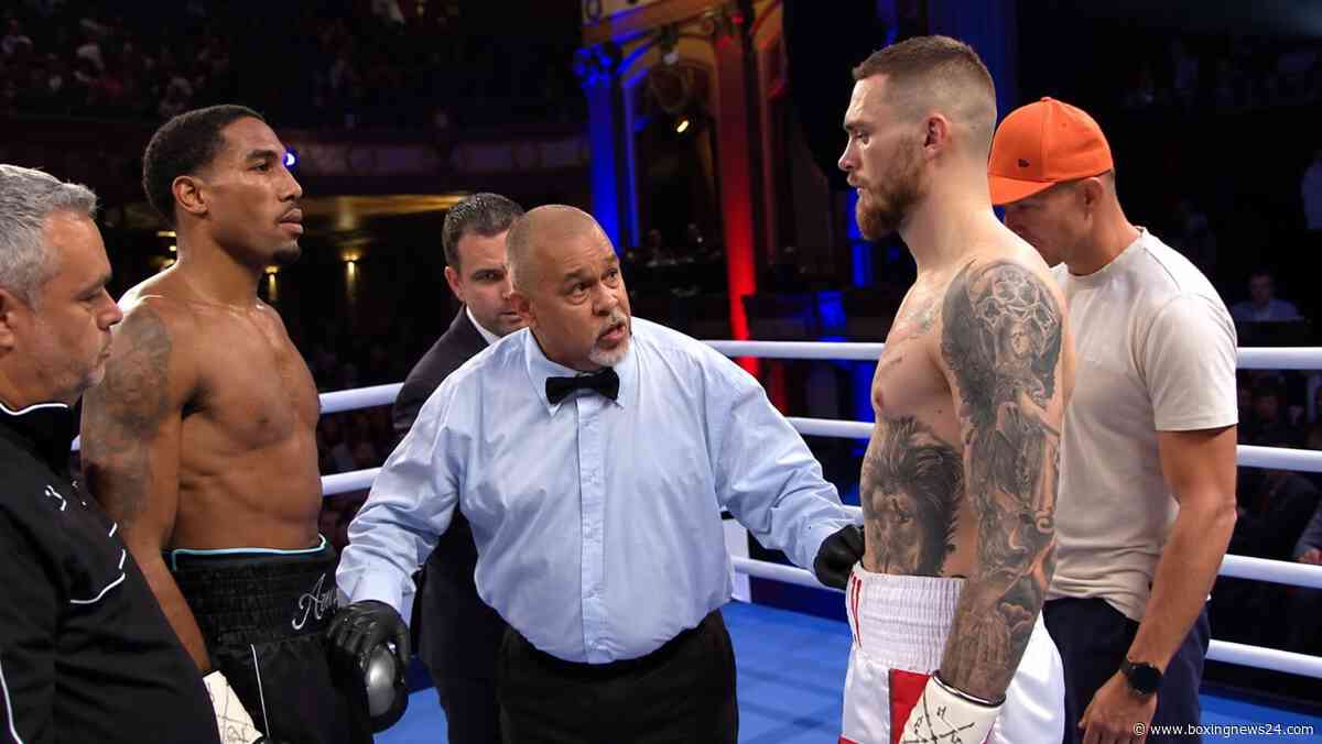 Osleys Iglesias Batters Oliver Zaren Into Seventh-Round Stoppage
