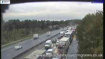 M6 LIVE as traffic facing major delays after 'multiple lorries' crash - updates