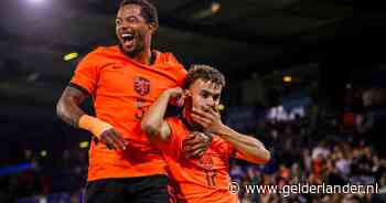 Jong Oranje treft Denemarken in play-offs voor EK 2027