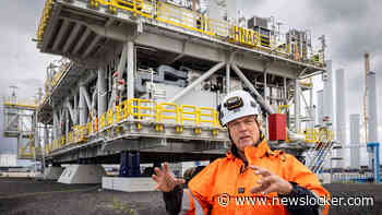 Afgedankt Shell-platform van 100 miljoen euro in Groningse haven springplank voor waterstofbedrijven en studenten