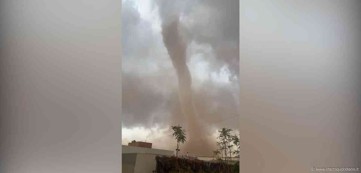 Doppia tromba marina a Marsala: danni e feriti nel Trapanese. Vortici sviluppati in mare