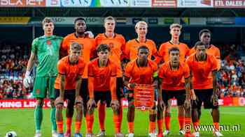 Jong Oranje speelt tegen Jong Denemarken in play-offs om EK-ticket