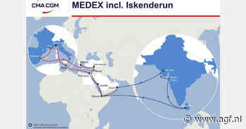 CMA CGM voegt Turkse haven Iskenderun toe
