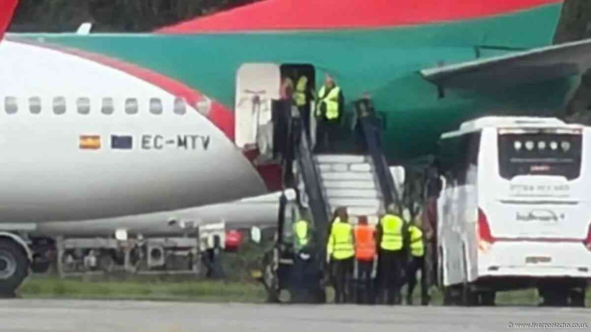 Fact-checked: False claims migrants are being secretly flown into Liverpool