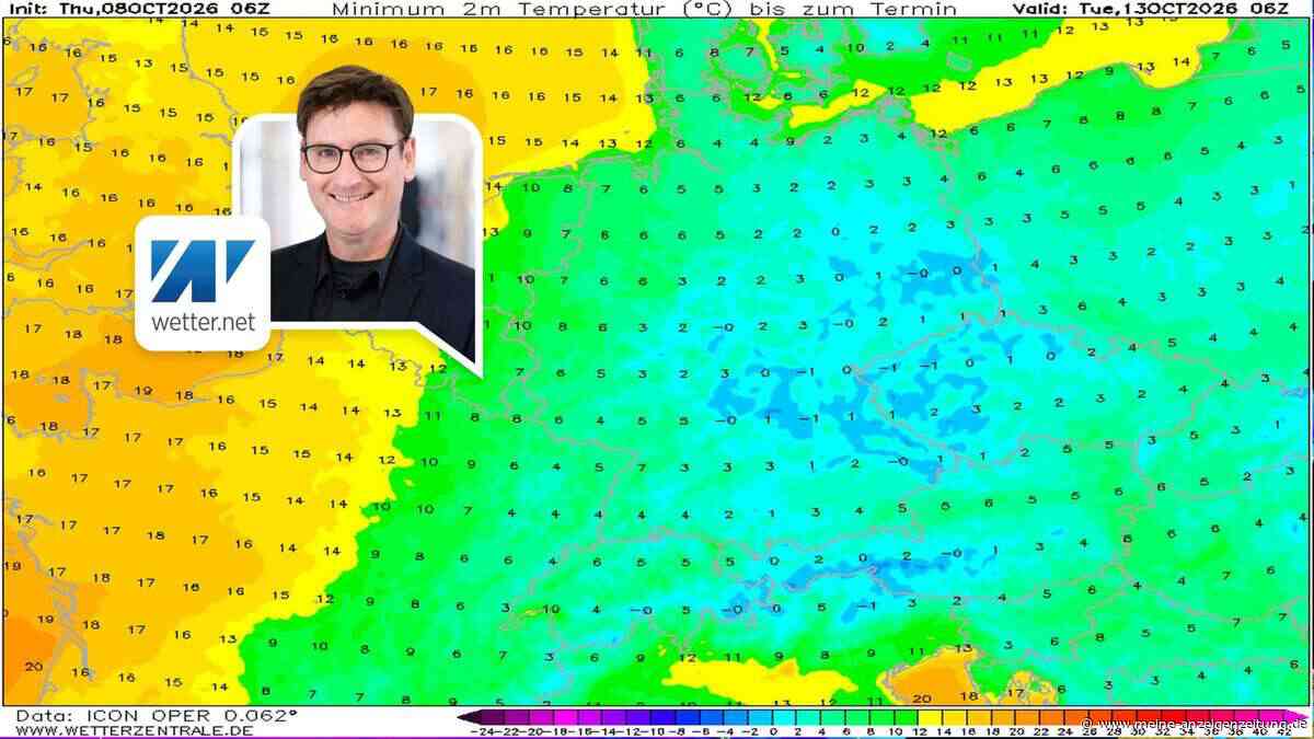 Jetzt kippt der Herbst endgültig: Wetter wird in vielen Regionen nun bitterkalt