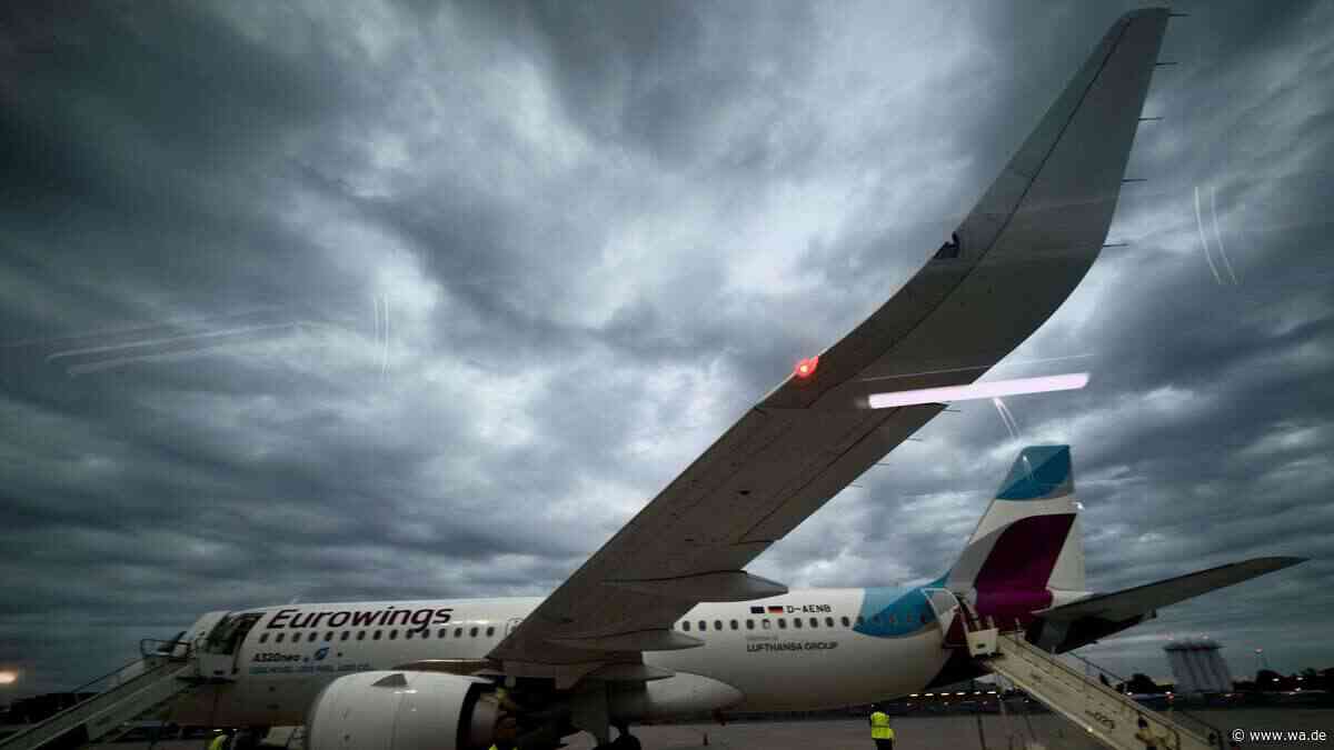 Flug nach Düsseldorf gestoppt: Eurowings-Flieger aus Israel muss schon früher landen