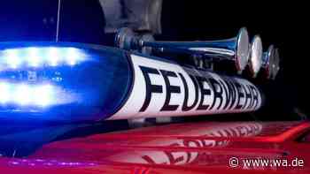 Kellerbrand in Werries: 24 Bewohner am frühen Abend aus Mehrfamilienhaus evakuiert