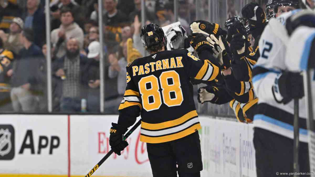 Bruins Power Play Comes Alive in 6-1 Win Over Mammoth
