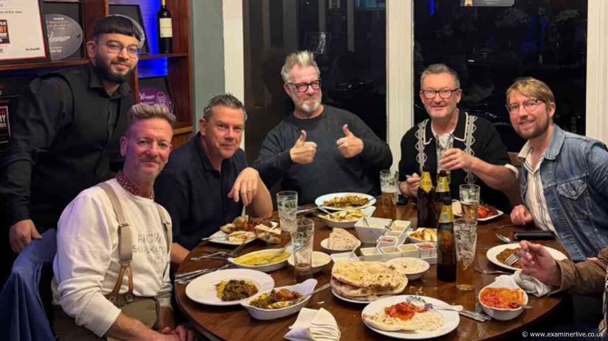 Pulp legend surprises customers at popular Sheffield restaurant