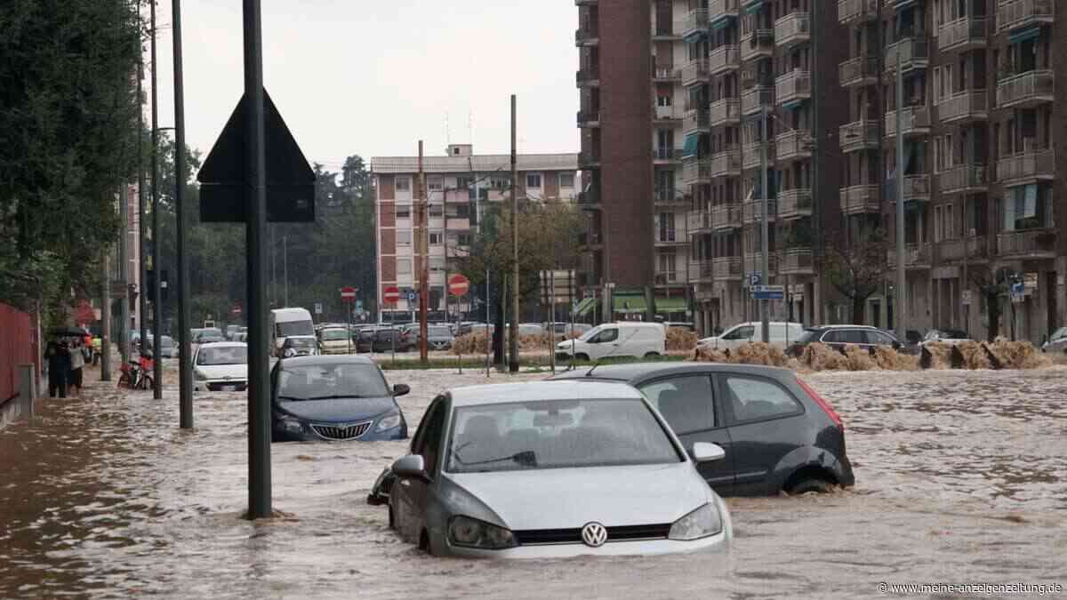 Unwetter in Italien treffen mehrere Regionen – Warnstufe angehoben