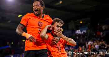 Na ontsnapping in groepsfase: Jong Oranje treft Denemarken in play-offs voor EK 2027