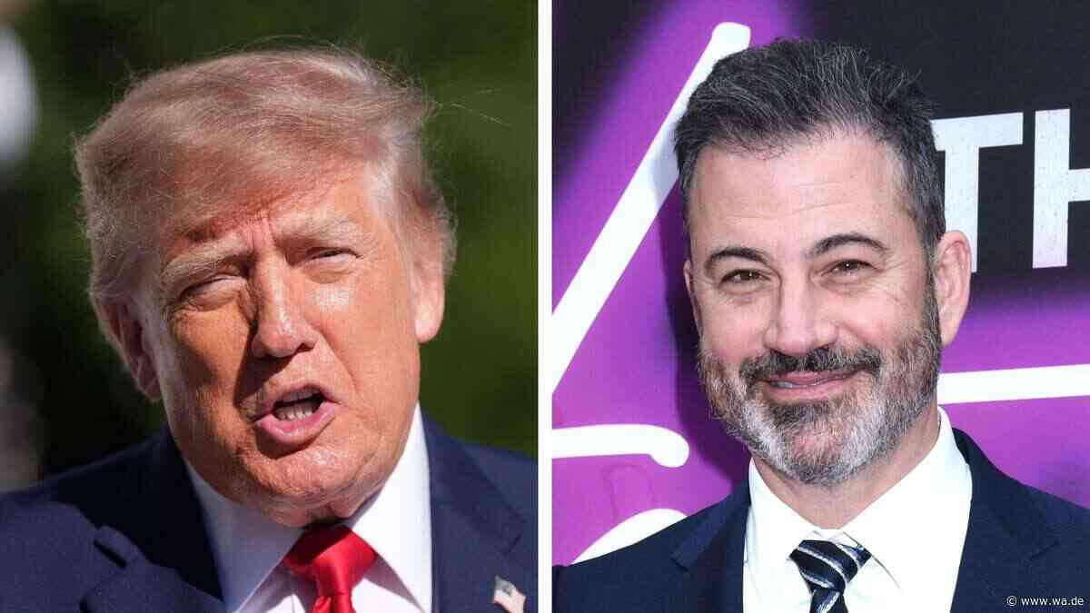 Jimmy Kimmel verspottet Donald Trump: „Wie ein neugeborenes Baby“