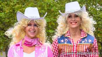 Kate Garraway and Jenni Falconer pay tribute to the late Dolly Parton in cowgirl-themed ensemble for Global's Make Some Noise campaign