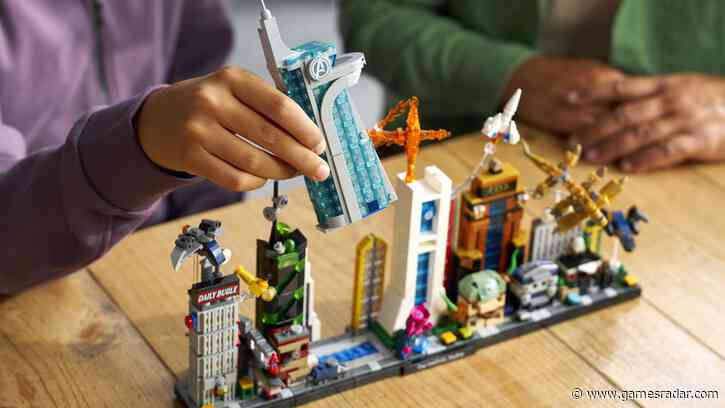 Lego Marvel Skyline revealed, and I'm living for absurd deep cuts like the 'Thanos Copter'
